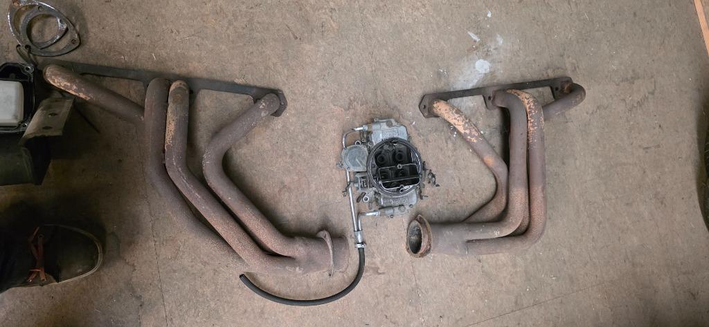 Collecteurs V8 AMC et carburateur Holley à 4 barils, Enlèvement, Jeep