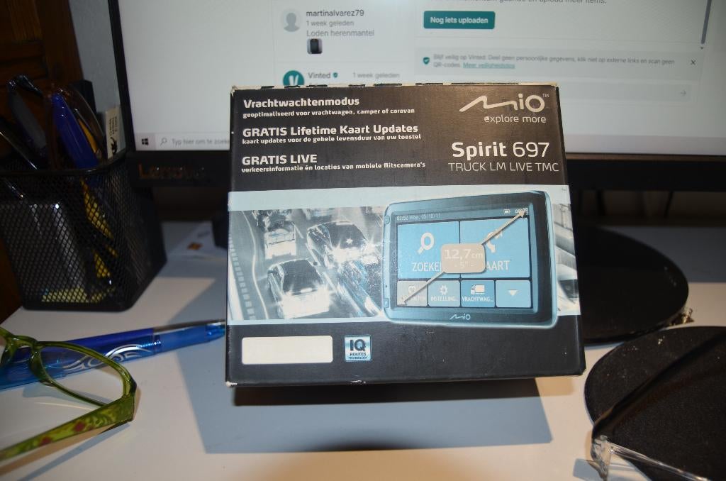 GPS Mio Spirit 697, Auto diversen, Autonavigatie, Zo goed als nieuw, Ophalen