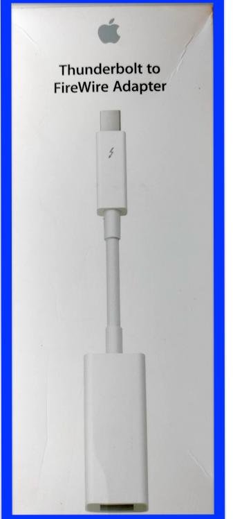 Macbook Thunderbolt-naar-FireWire-adapter // A1463, Ophalen of Verzenden, Zo goed als nieuw, Apple