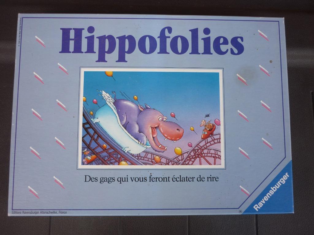 Jeu de société - Hippofolies - Ravensburger, Trois ou quatre joueurs, Enlèvement ou Envoi, Utilisé, Ravensburger