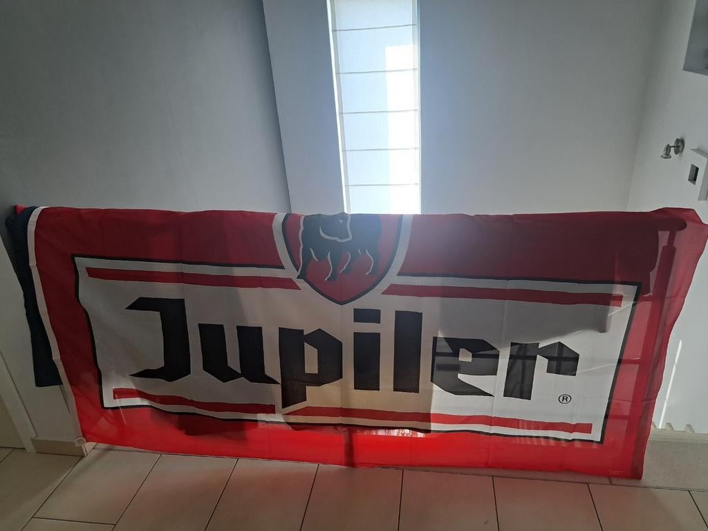 Jupiler vlag/doek/banner (nieuw), Verzamelen, Ophalen of Verzenden, Nieuw