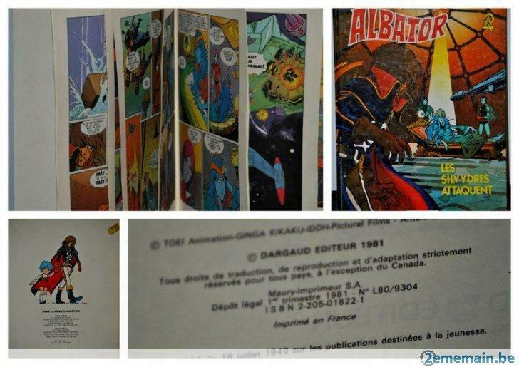 Bande desinnée Albator, les Silvydres attaquent ( 1981), Enlèvement ou Envoi, Utilisé