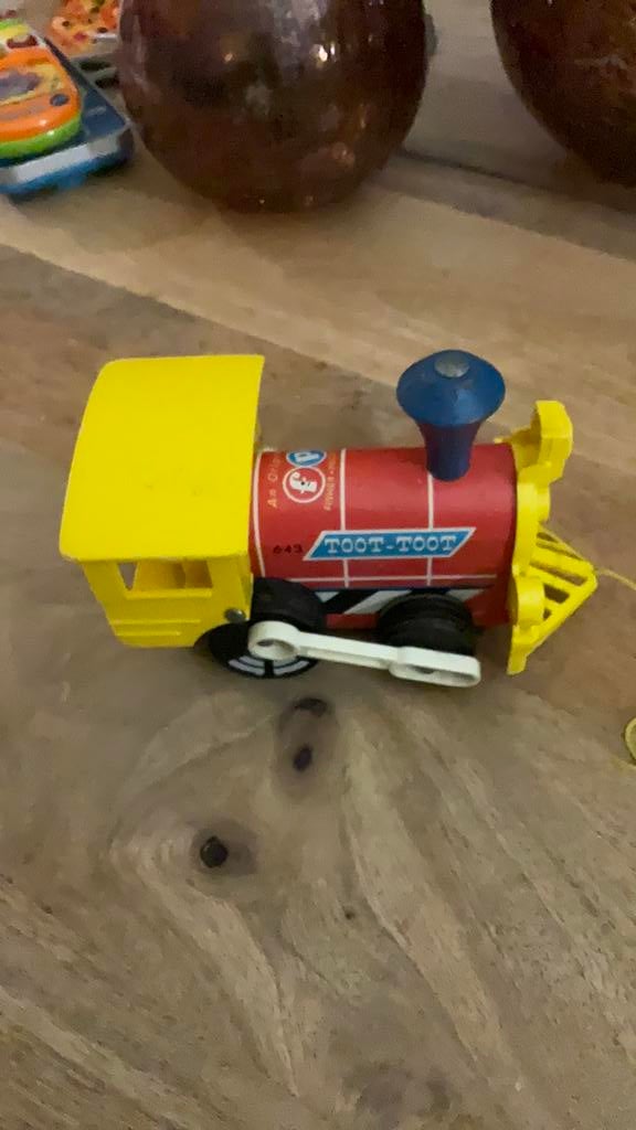 Treintje van fisher price, Ophalen of Verzenden, Gebruikt, Duw- of Trekspeelgoed