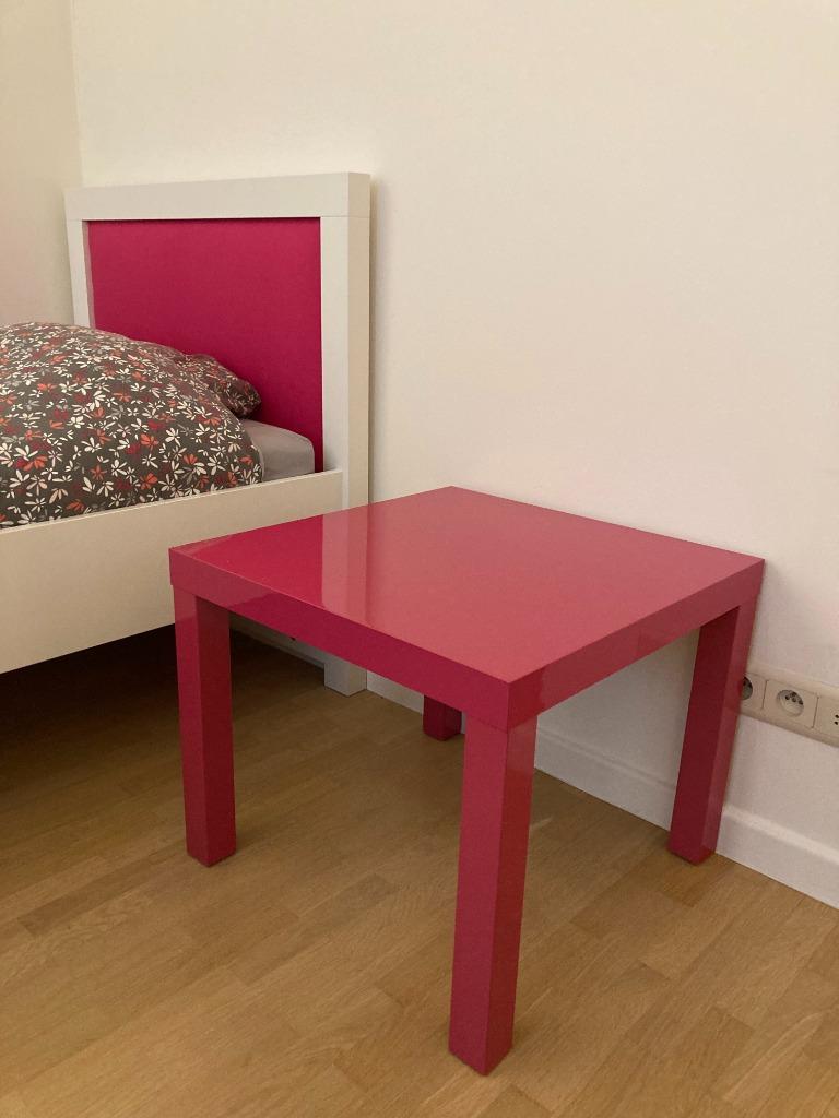 Table basse IKEA, Zo goed als nieuw, Hout, 45 tot 65 cm, Minder dan 55 cm