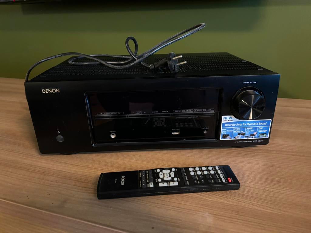 Denon AVR-X500, Ophalen of Verzenden, Zo goed als nieuw, Denon
