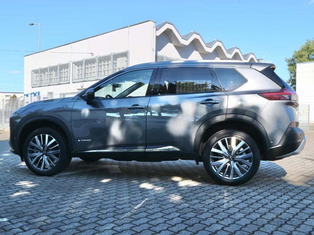 NEW X-TRAIL FULL HYBRID 204PK TEKNA HEAD/PILOT/NAV/WINT-28%, Auto's, USB, 4 cilinders, Leder, 5 zetels