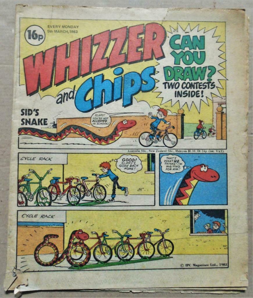 Whizzer and Chips, 5th March 1983, Ophalen of Verzenden