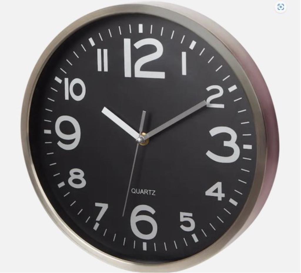 Moderne Quartz uurwerk - Wandklok, Ophalen of Verzenden, Wandklok