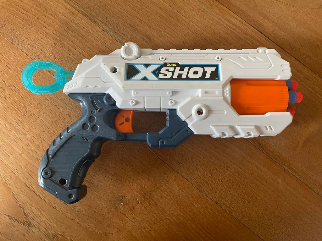 Pistool X Shot met 6 kogels, Enlèvement ou Envoi, Comme neuf
