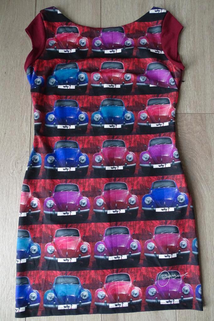 Mooi kleedje Desigual kevers maat L, Kleding | Dames, Ophalen of Verzenden, Zo goed als nieuw, Maat 42/44 (L), Rood