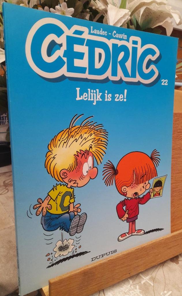 cedric nr 22 Lelijk is ze !   1ste en enige druk 2008, Laudec, Eén stripboek, Ophalen of Verzenden, Zo goed als nieuw