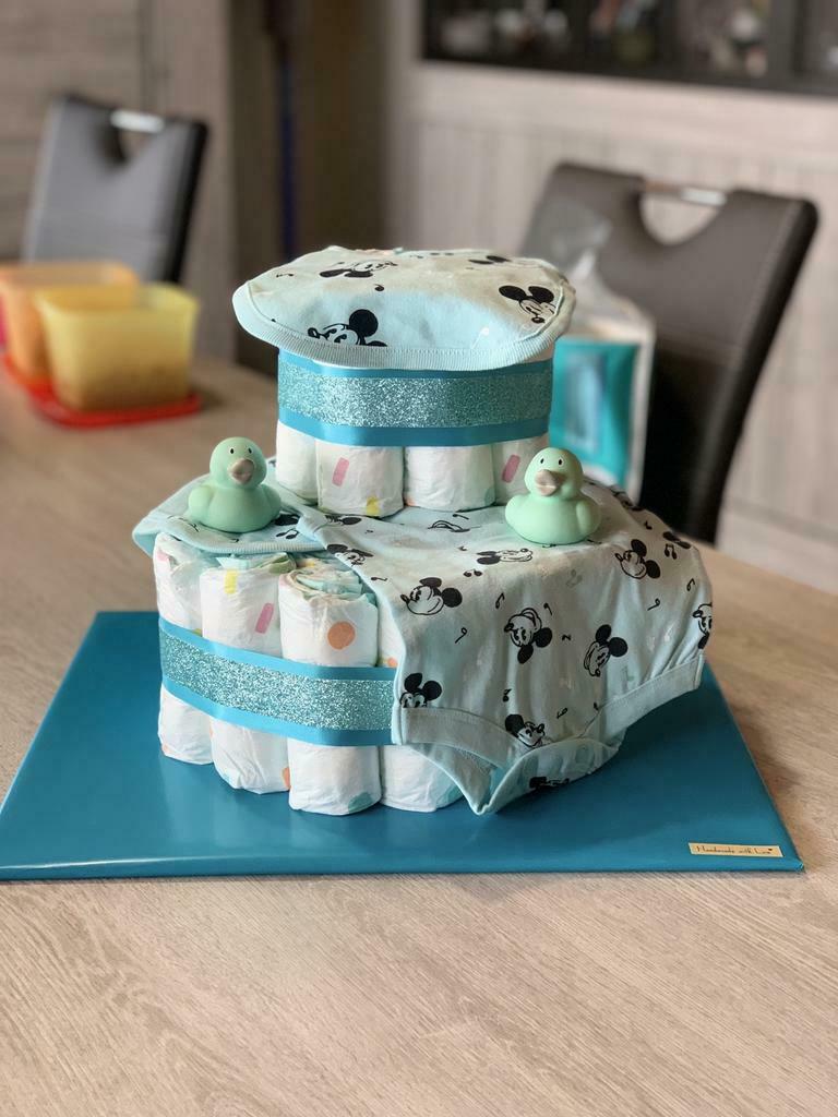 Pampertaart jongen, Kinderen en Baby's, Ophalen of Verzenden, Nieuw, Kraamcadeau