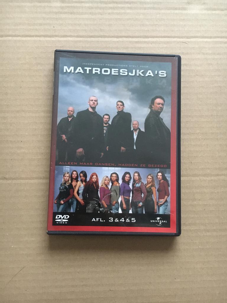 Dvd : Matroesjka’s - Afl. 3 & 4 & 5 - Axel Daeseleire., Cd's en Dvd's, Dvd's | Drama, Zo goed als nieuw, Drama, Vanaf 16 jaar