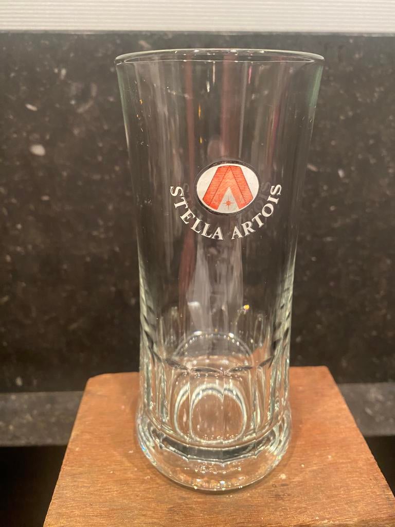 STELLA ARTOIS 25 cl bierglas 1973-1975, Verzamelen, Ophalen of Verzenden, Gebruikt, Glas of Glazen, Stella Artois