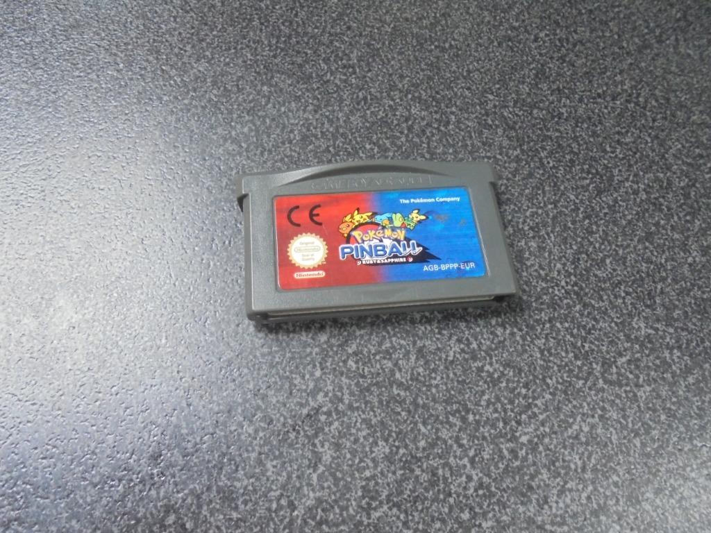 Game boy advanced Pokémon Pinball (orig), Consoles de jeu & Jeux vidéo, Enlèvement ou Envoi, Utilisé