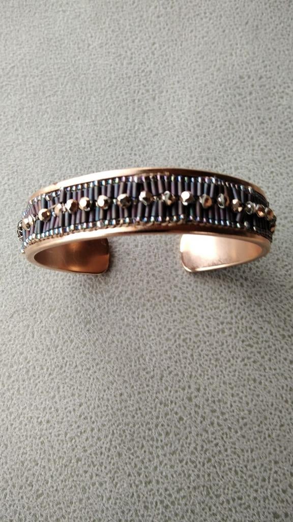 Armband handgemaakt met Swarovski steentjes, Enlèvement ou Envoi