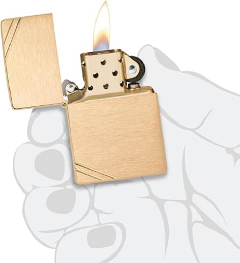 Briquet Zippo Classic Vintage LIVRAISON RAPIDE ET GRATUITE, Envoi, Neuf, Briquet