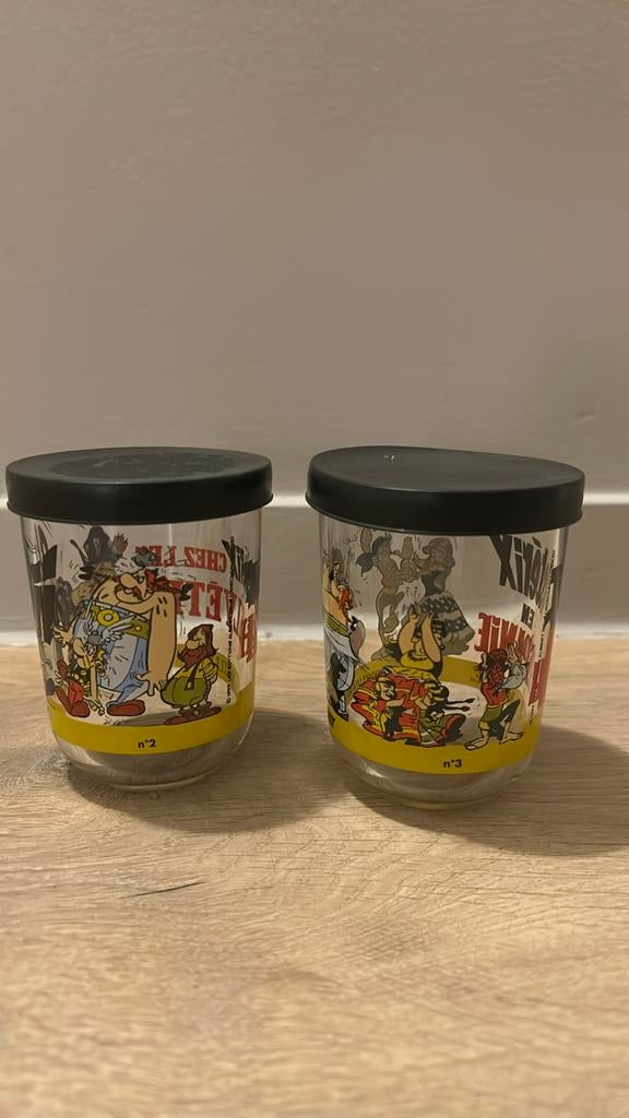 Asterix 2 glazen, Ophalen of Verzenden, Zo goed als nieuw
