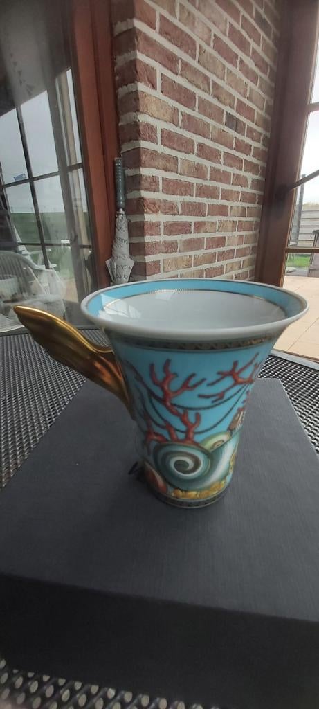 TASSE A CAFÉ PORCELAINE VERSACE ROSENTHAL, Neuf, Enlèvement ou Envoi, Autres styles, Porcelaine
