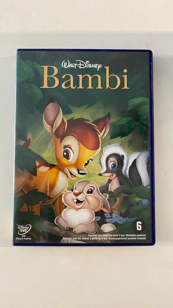 Bambi, Alle leeftijden, Ophalen of Verzenden, Zo goed als nieuw
