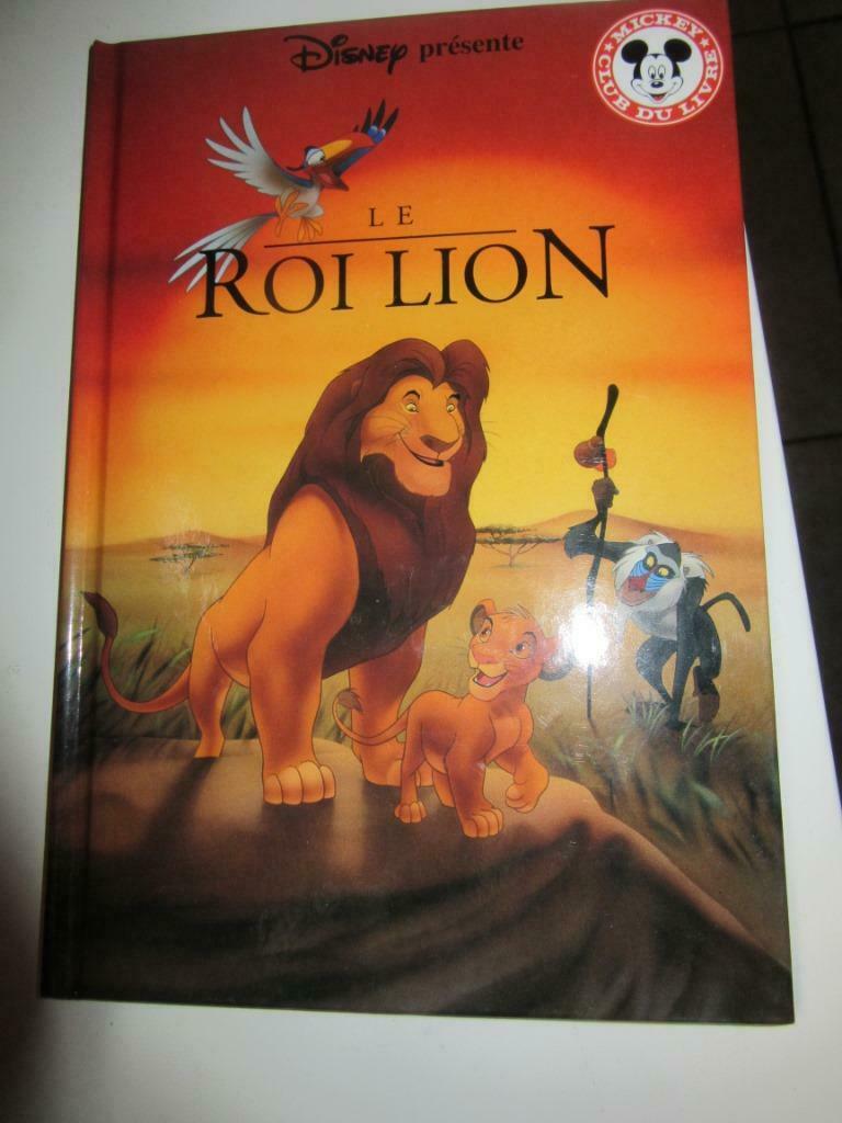 Livre collection "Disney club du livre" Le roi lion, Neuf, Garçon ou Fille, Enlèvement ou Envoi, Contes (de fées)