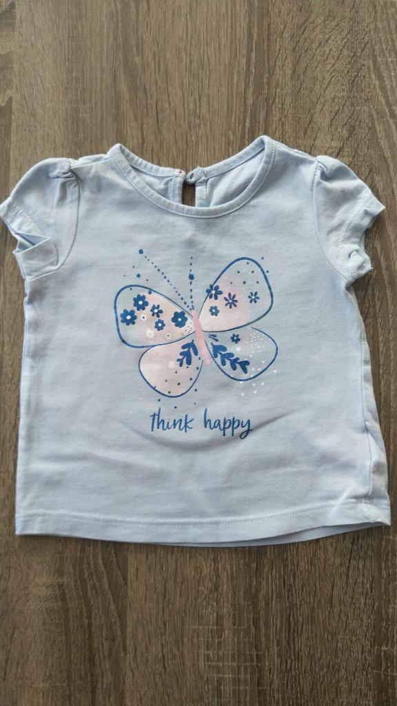 T-shirt 62, Kinderen en Baby's, Babykleding | Maat 62, Ophalen, Gebruikt, C&A, Meisje