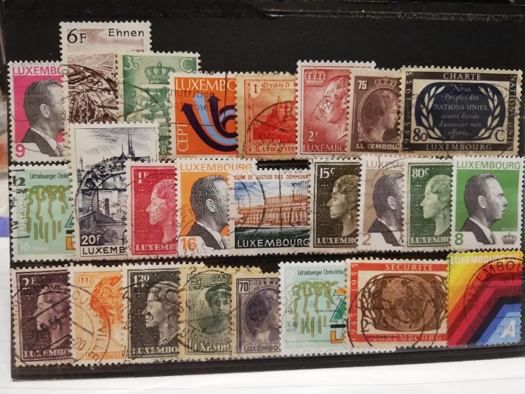 lot de timbres oblitérés LUXEMBOURG, Timbres & Monnaies, Enlèvement ou Envoi, Luxembourg, Affranchi