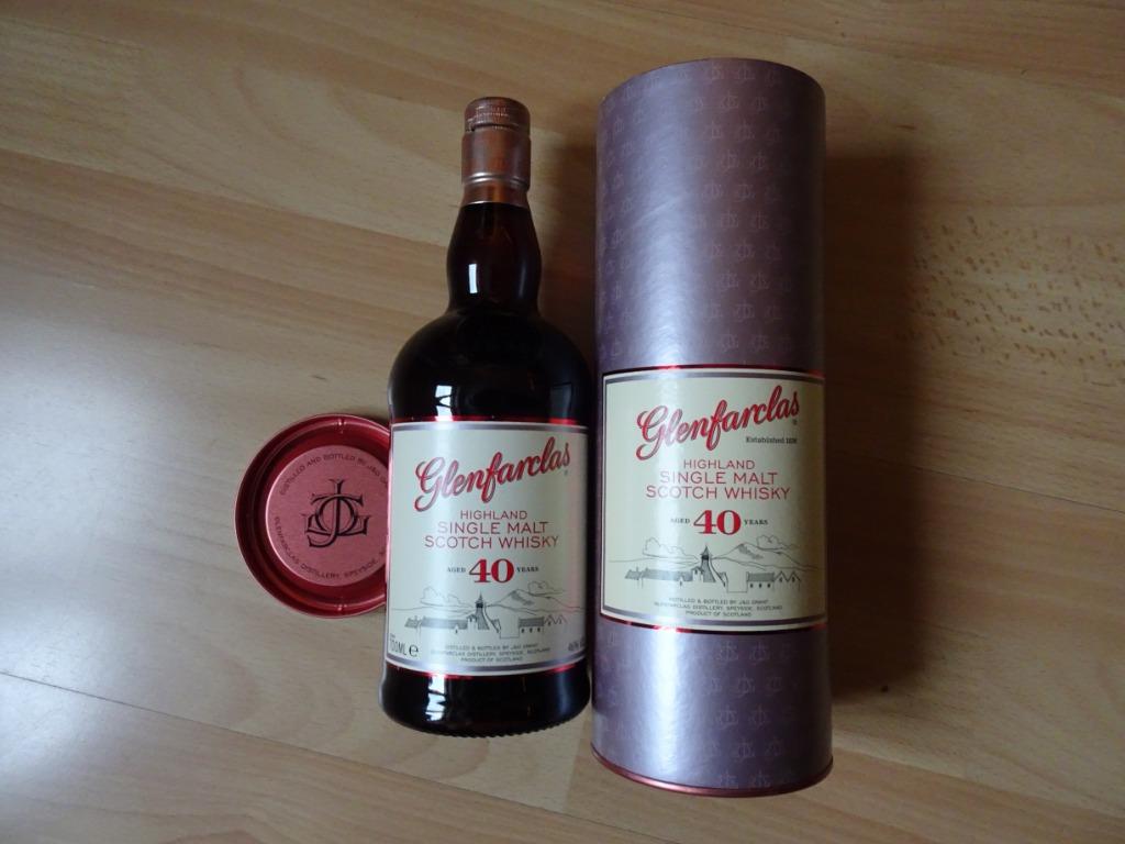 Single Malt Whisky Glenfarclas 40 years old, Verzamelen, Ophalen, Nieuw, Vol