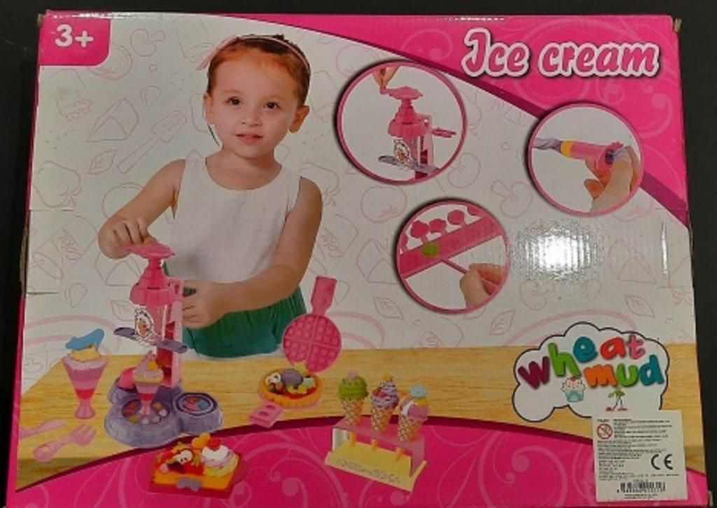 Ice cream plasticine, Kinderen en Baby's, Speelgoed | Educatief en Creatief, Ophalen of Verzenden, Gebruikt