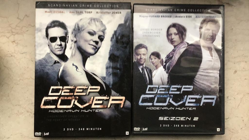 Deep cover - dvd box seizoen 1&2, Cd's en Dvd's, Vanaf 16 jaar, Ophalen of Verzenden, Gebruikt, Thriller
