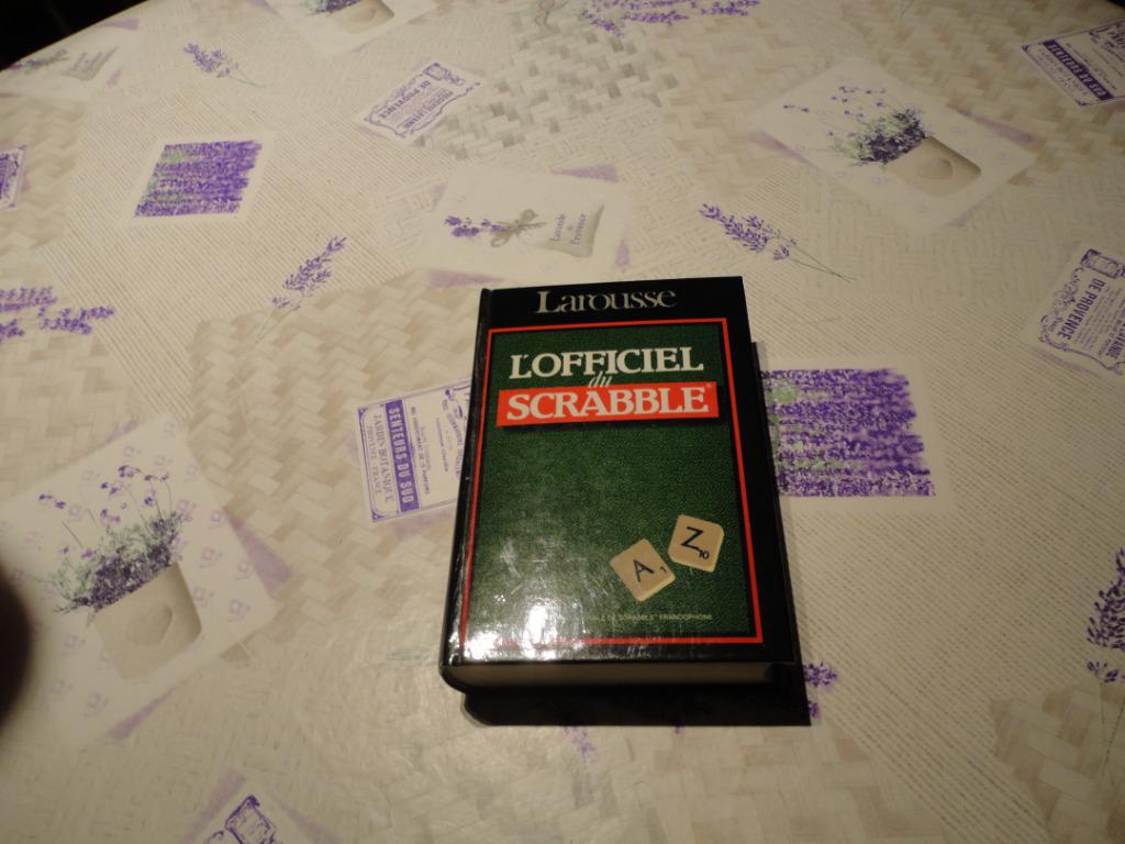 A vendre l'officiel du scrabble, Enlèvement, Comme neuf