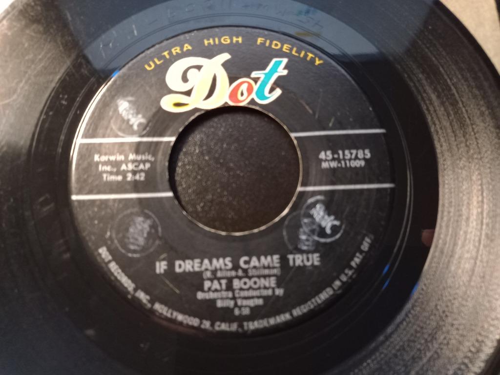 Pat Boone – If Dreams Came True / That's How Much I Love You, Ophalen of Verzenden, Gebruikt, Pop