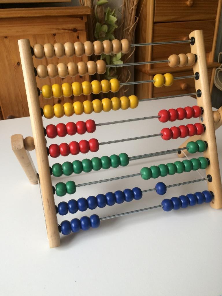 Boulier compteur "grand modèle" Ikéa, Enlèvement, Comme neuf, Primaire