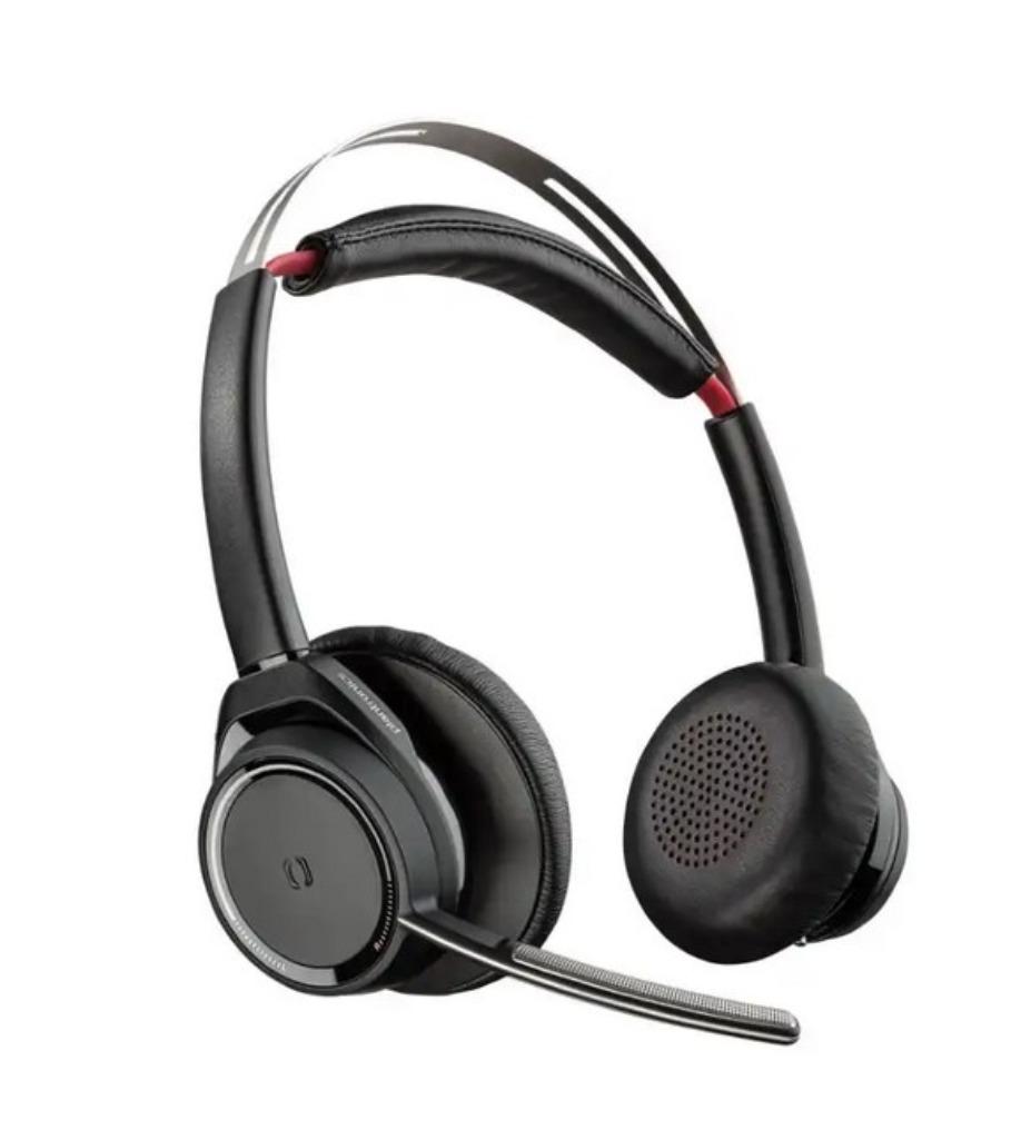 Plantronics / HP Poly Voyager Focus UC B825 draadloze headse, Poly, Poly, Mute-functie, Ophalen of Verzenden