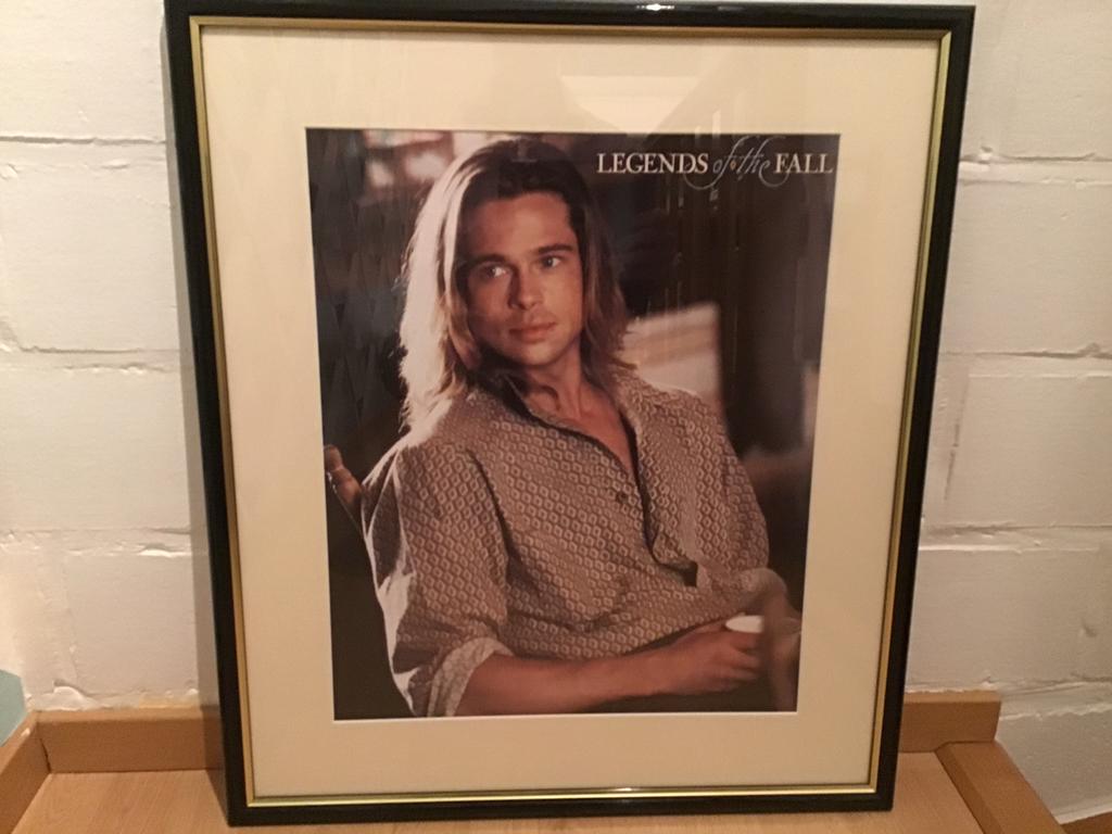 Unieke kader Brad Pitt, Legends of The Fall., Ophalen, Gebruikt, Film