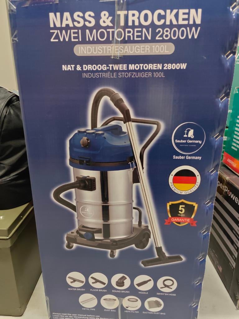 Aspirateur industriel 2800W neuf, Bricolage & Construction, Enlèvement