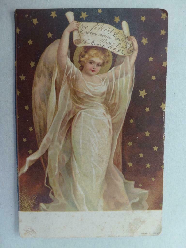 carte postale ancienne carte postale 1902, Collections, Envoi, Avant 1920, Affranchie, Autres thèmes