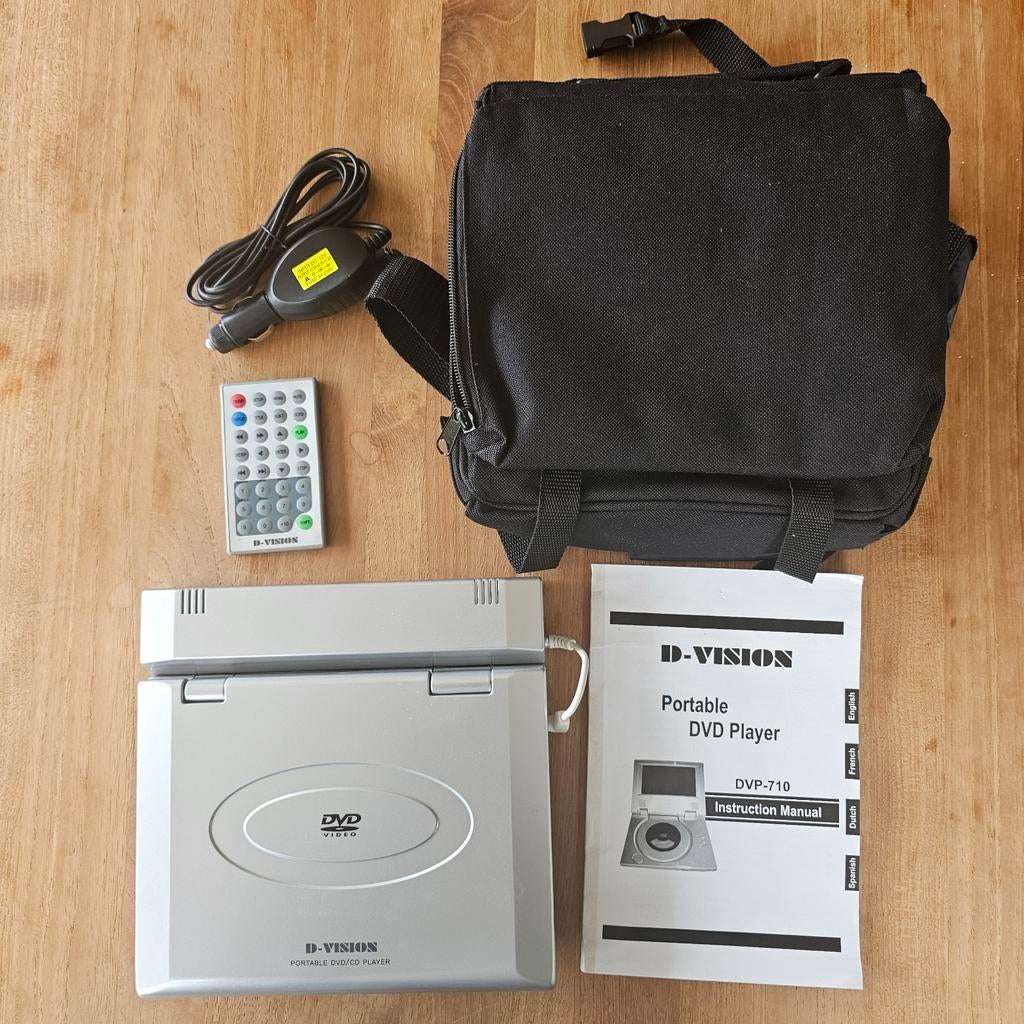 D-Vision DVP-710 draagbare dvd speler, Enlèvement ou Envoi, Comme neuf