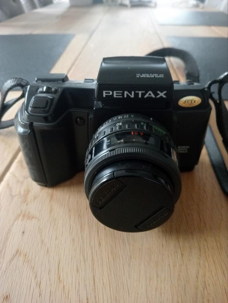 Pentax analoog SFX + lens 35-70 in zeer goede staat, Ophalen of Verzenden, Gebruikt, Compact, Pentax