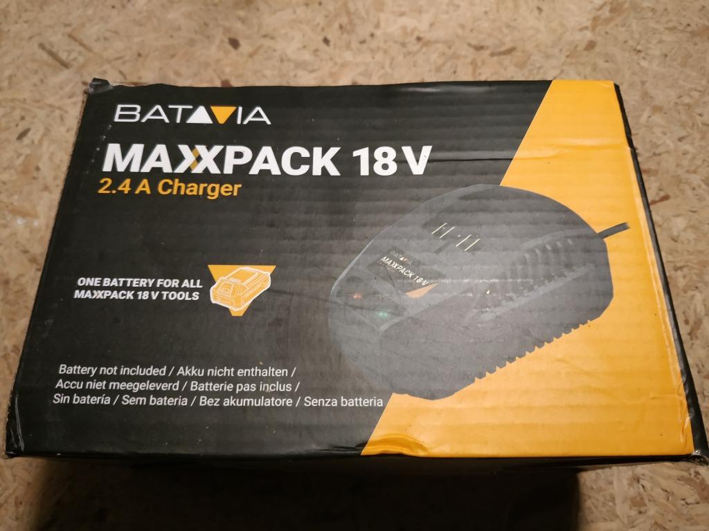 Batavia Maxxpach 18V batterijlader, Ophalen of Verzenden, Nieuw