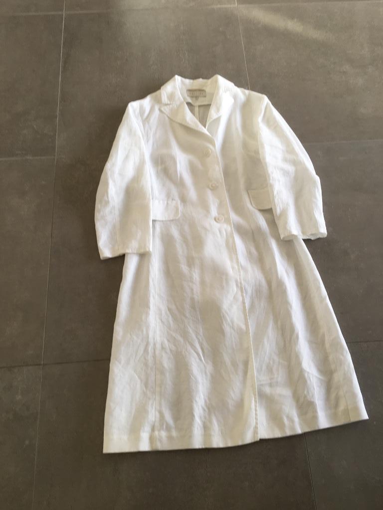 zomermantel Xandres maat 42, Kleding | Dames, Wit, Maat 42/44 (L), Ophalen of Verzenden, Zo goed als nieuw