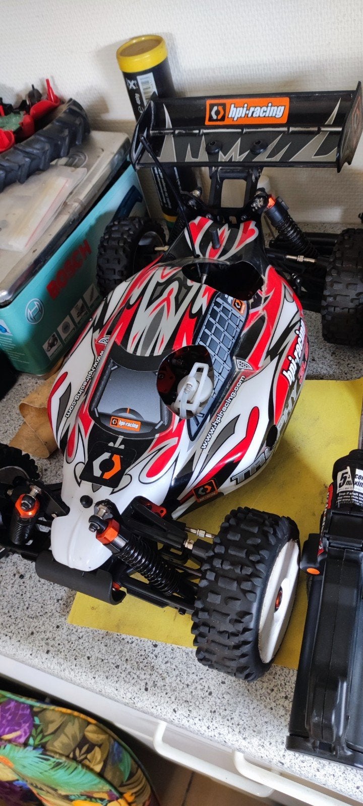 hpi trophy 3,5, Ophalen