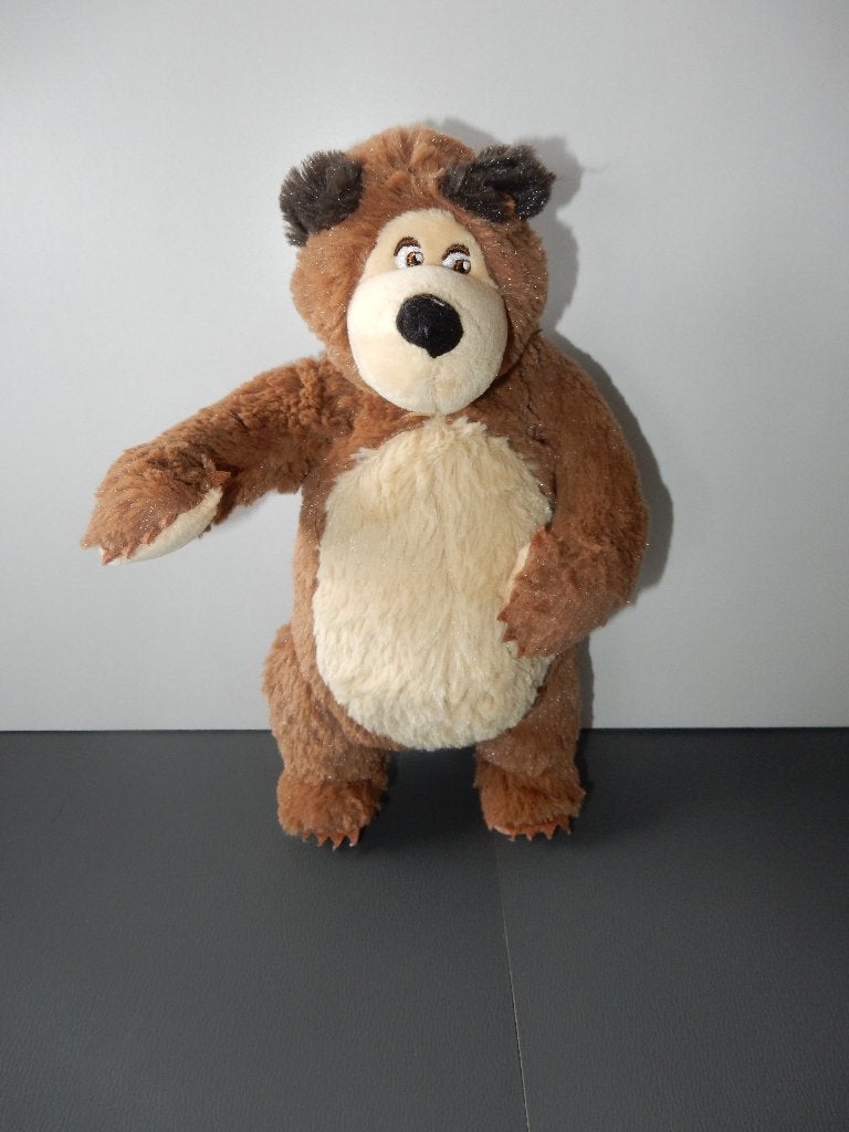 nr.2602 - Knuffel: beer (masha en de beer), Ophalen of Verzenden, Beer