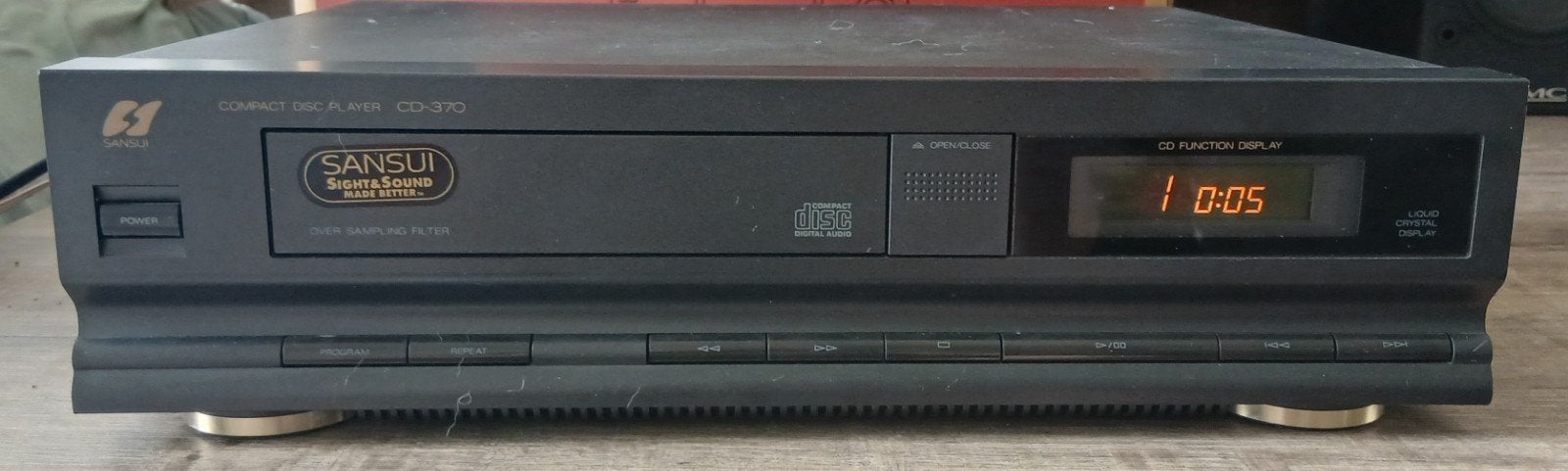 ​Klassieke Sansui CD-370 Compact Disc Player – Vintage Audio, Audio, Tv en Foto, Cd-spelers, Ophalen