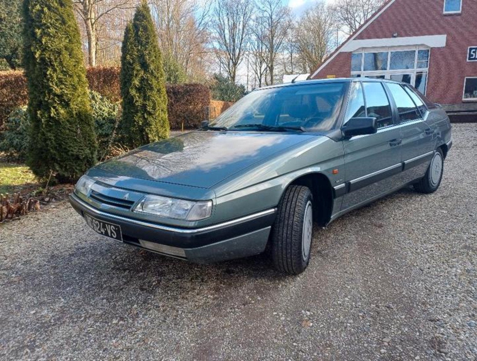 Citroën XM 2.0i — 1994 — Zeer goede staat — Gabion grijs, Auto's, Android Auto, 4 deurs, Grijs, Particulier