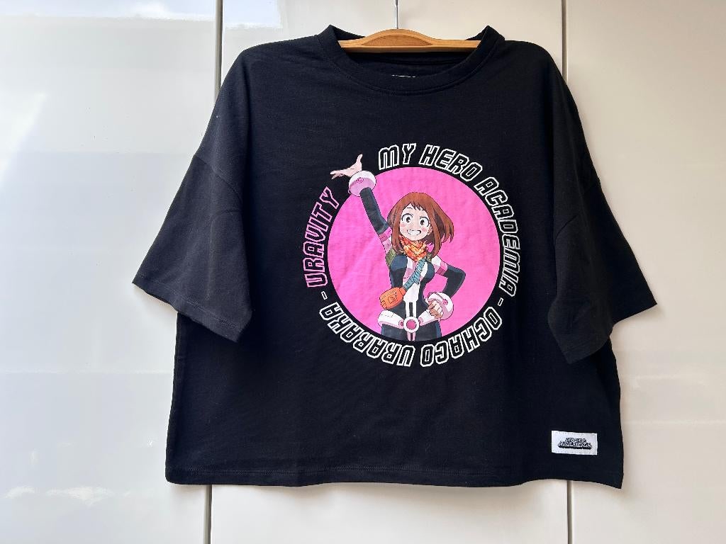 Tee-shirt court noir My Hero Academia - Taille S *, Manches courtes, My Hero Academia, Enlèvement ou Envoi, Taille 36 (S)