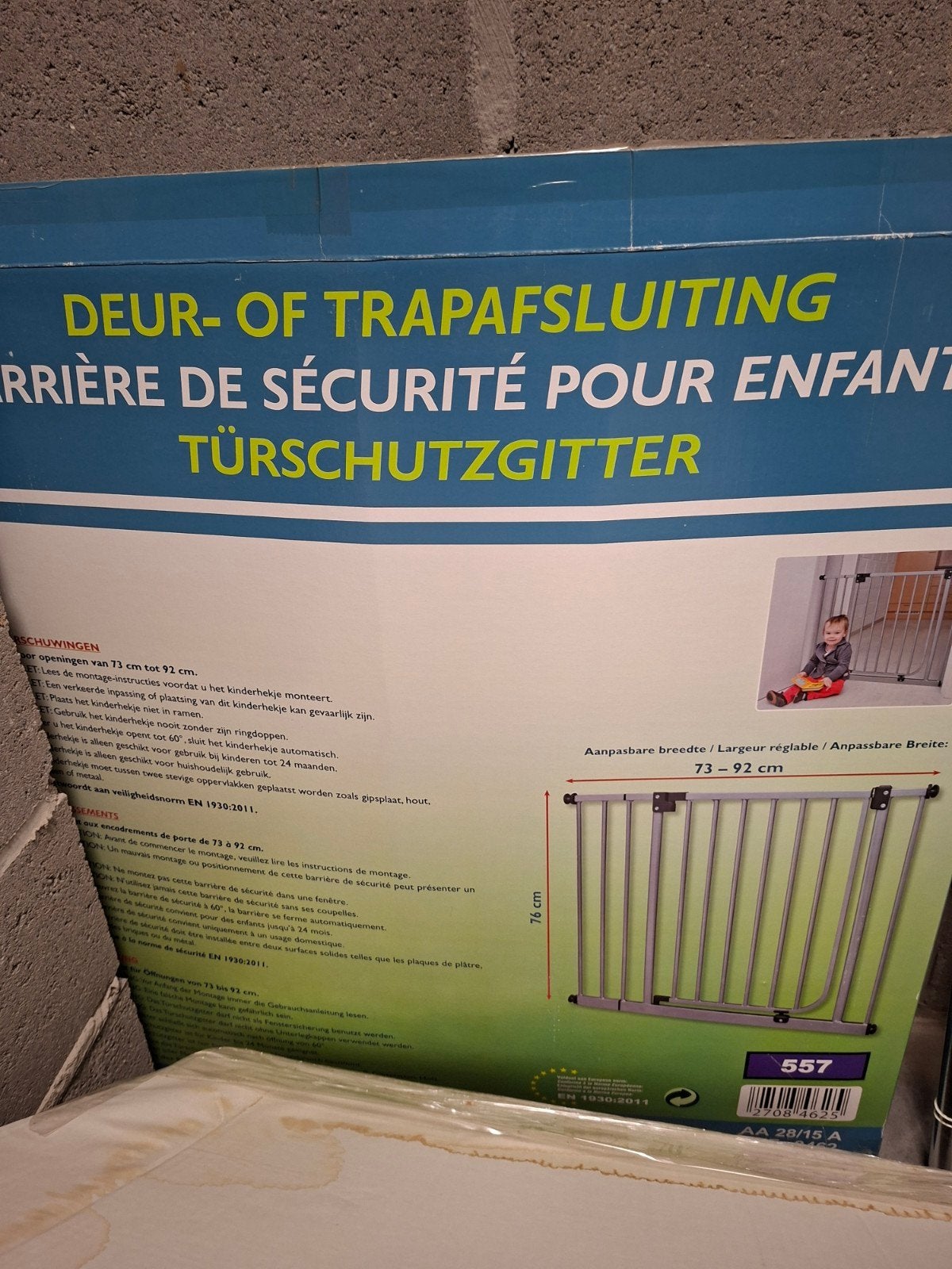 Traphekje, Kinderen en Baby's, Ophalen, Gebruikt, Aluminium, Klemhekje
