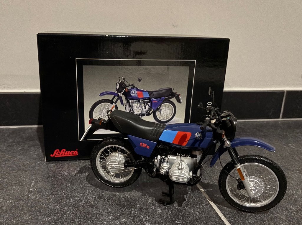 BMW R80 G/S Schuco 1:10, Motos, Enlèvement ou Envoi, Neuf