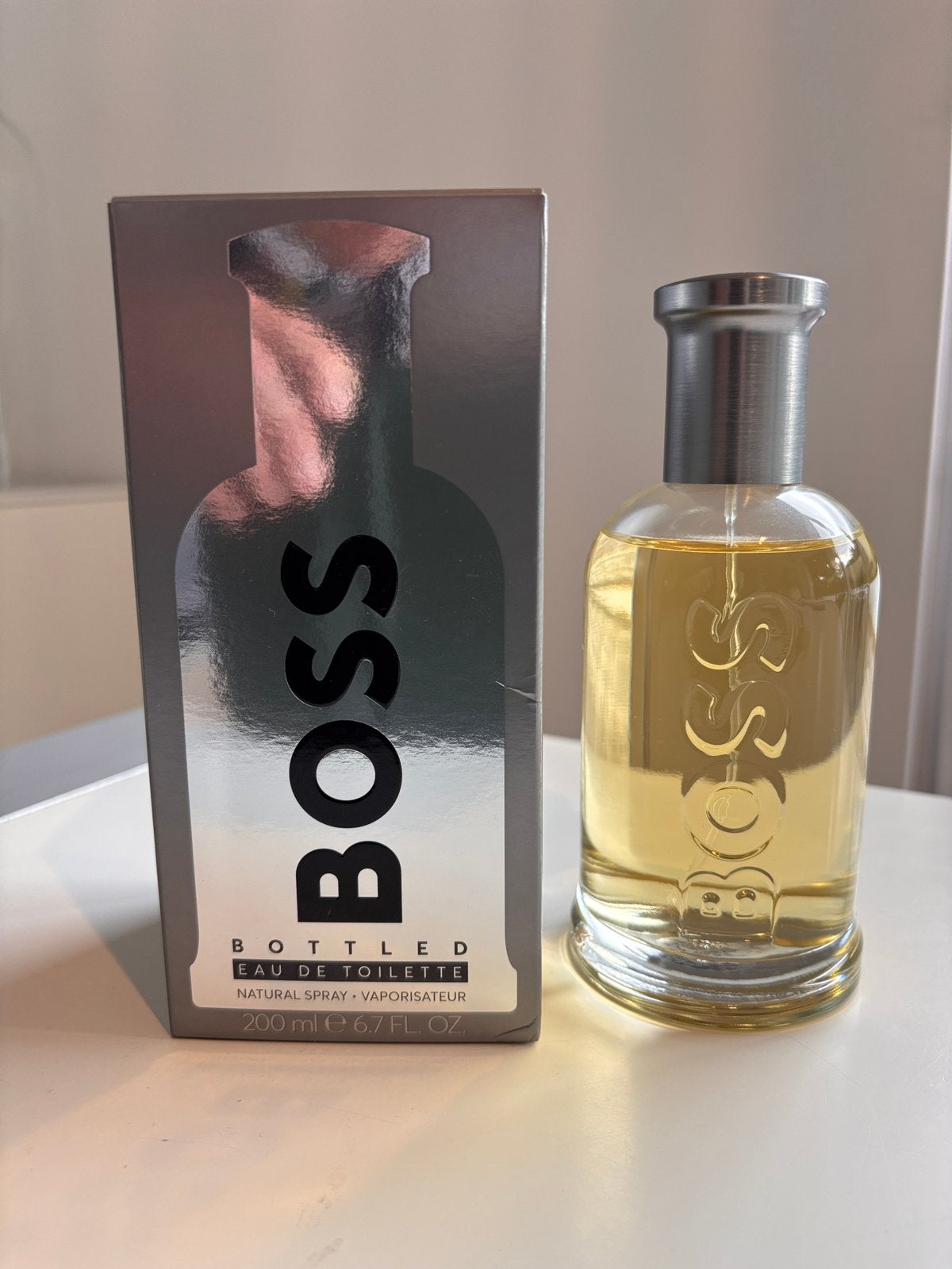 HUGO BOSS Eau de Toilette in flessen 200 ml, Ophalen of Verzenden, Zo goed als nieuw