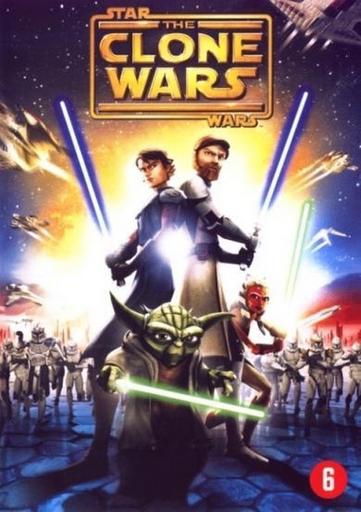 Star Wars: The Clone Wars (2008) Dvd, Gebruikt, Tekenfilm, Amerikaans, Ophalen of Verzenden